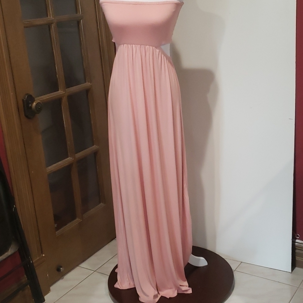 𝅺lovers + Friends All Yours Maxi Dress In Mauve NWOT - Picture 3 of 11